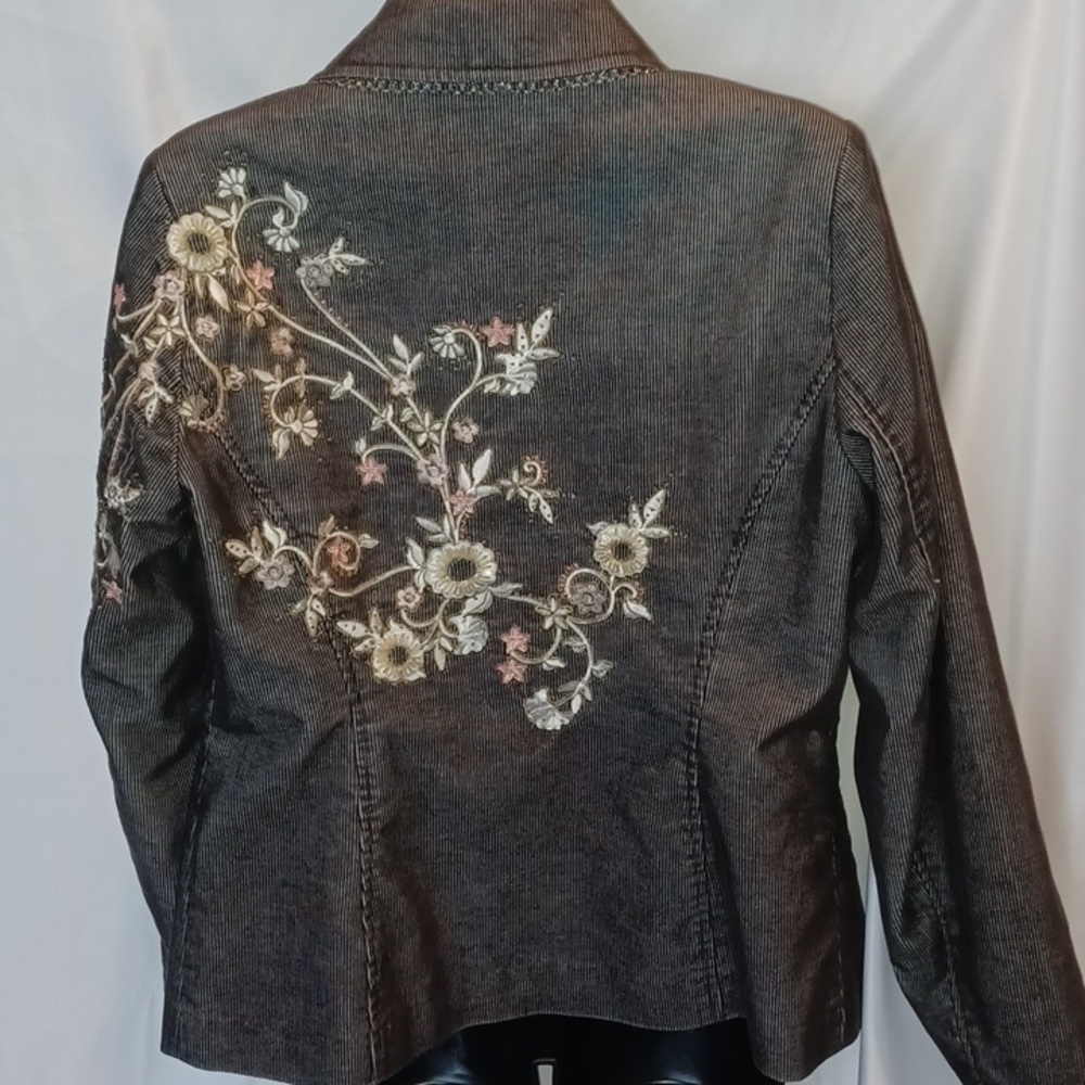 Vertigo Paris blazer, embroidered & embellished, beaded